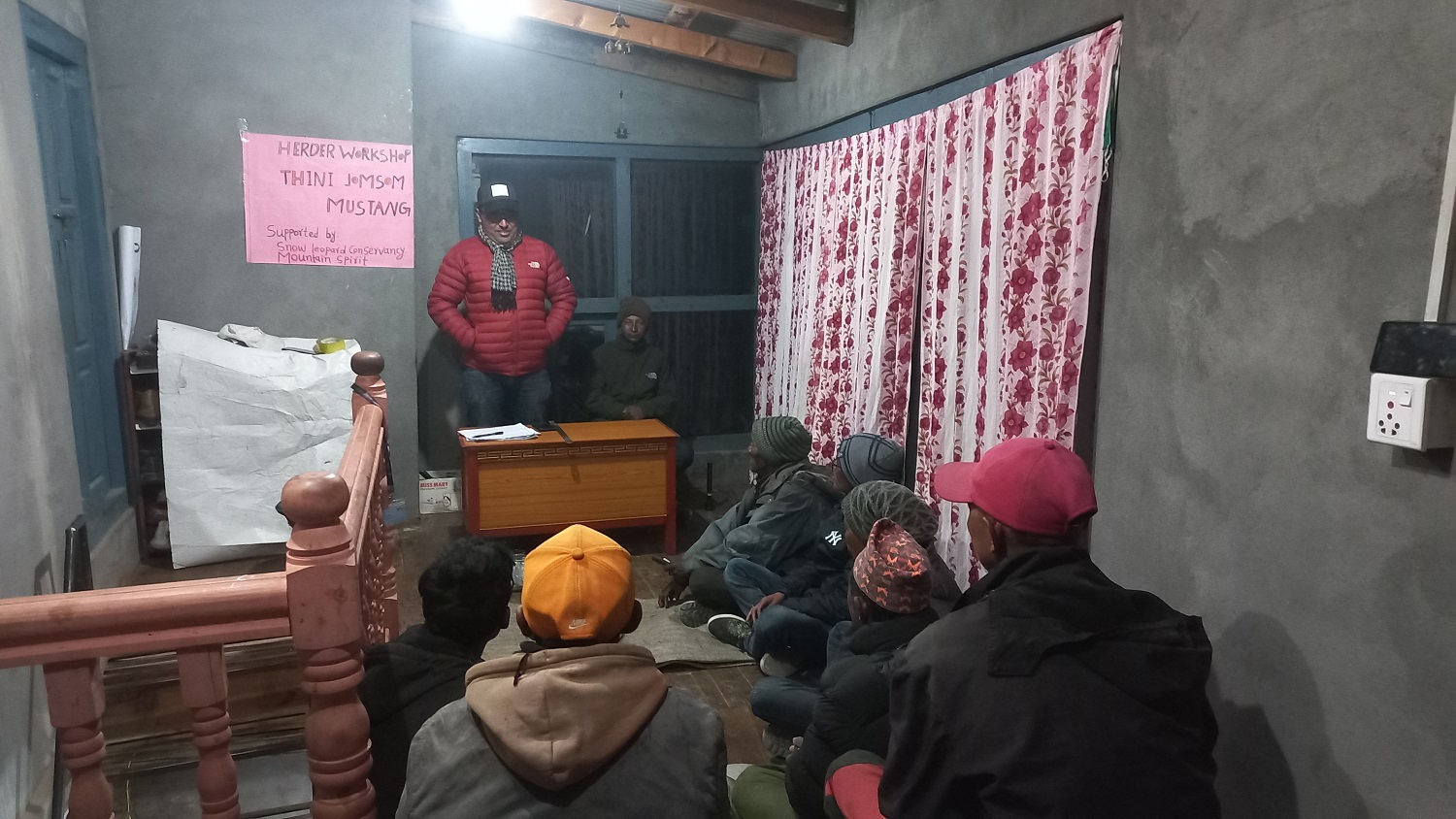 Herder workshop and empowerment program for snow leopard conservation in Mustang, Nepal