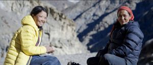 Snow Leopard Sisters stars conservationist Tshiring Lhamu Lama and her mentee Tenzin Bhuti Gurung - exciting news for the film as Leonard DiCaprio's Appian way has signed on as executive producer.